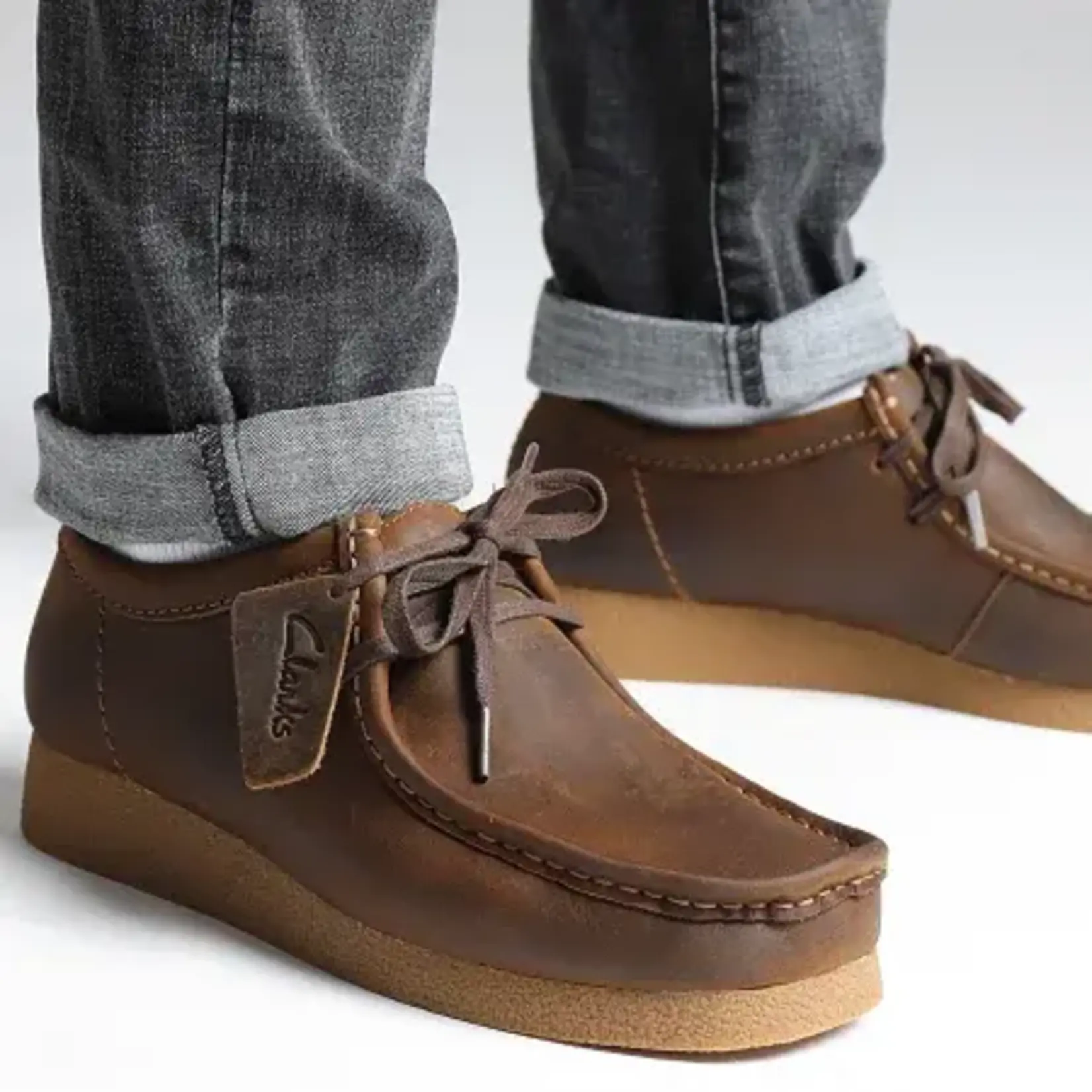 CLARKS CLARKS CASUAL LACE UP SHOE WALLABEEEVO 26172819