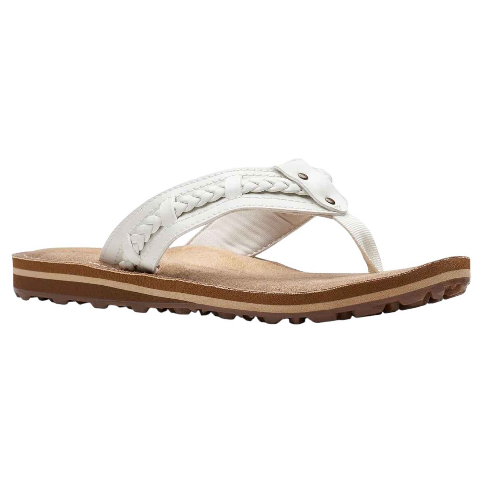CLARKS CLARKS BRAIDED THONG SLIPPER FENNER NERICE 26178019
