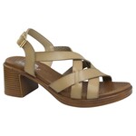 PIERRE DUMAS PIERRE DUMAS STACKED BLOCK HEEL MOCHA-1 / 25594