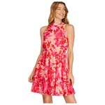 SHE & SKY SHE & SKY SLEEVELESS KNEE LENGTH FLORAL DRESS SY4344