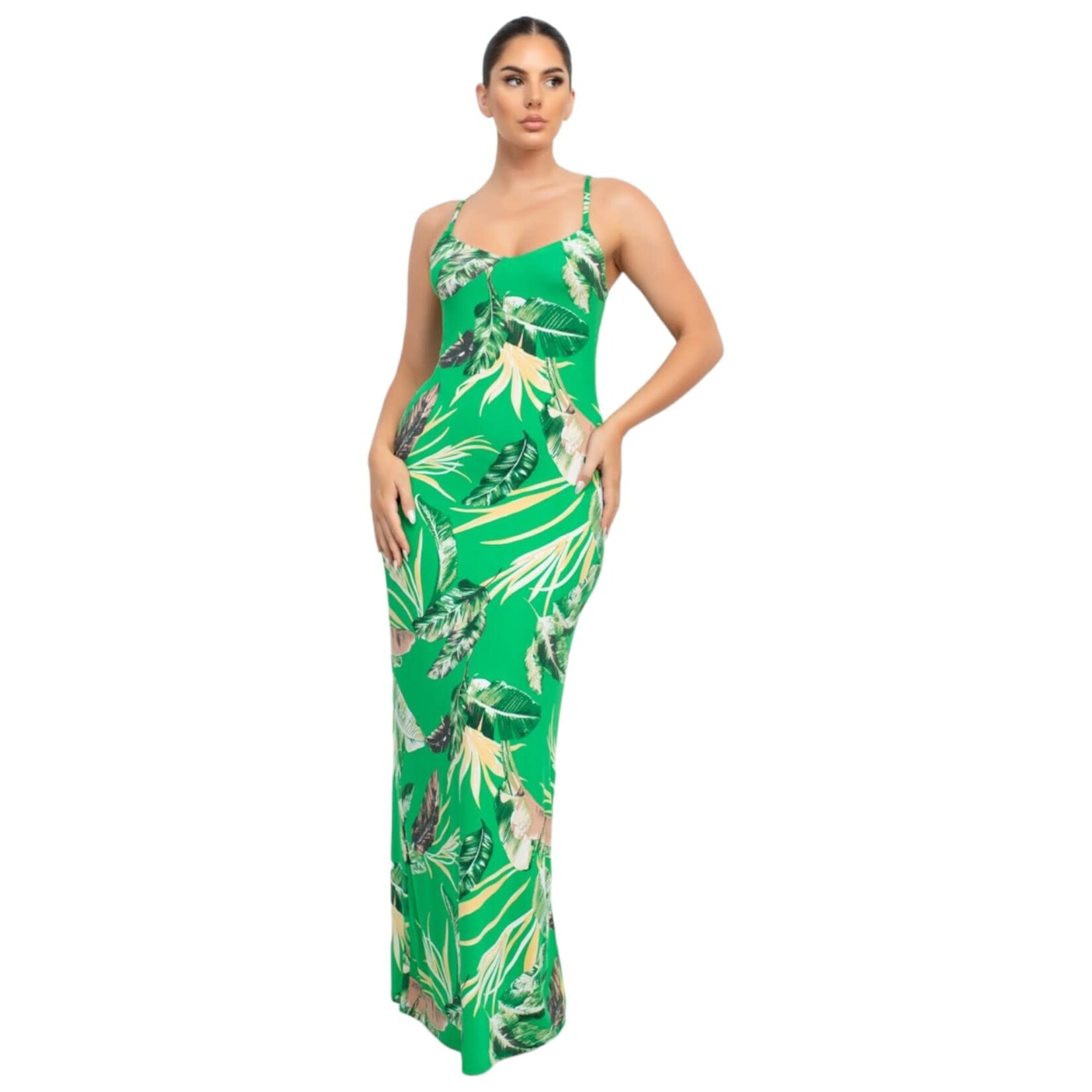 IRIS IRIS STRAP MAXI DRESS HMD12498B-U1808