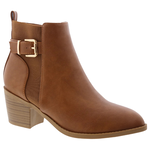 TOP MODA TOP MODA POINTED TOE BLOCK HEEL BOOT ZANDRA-59