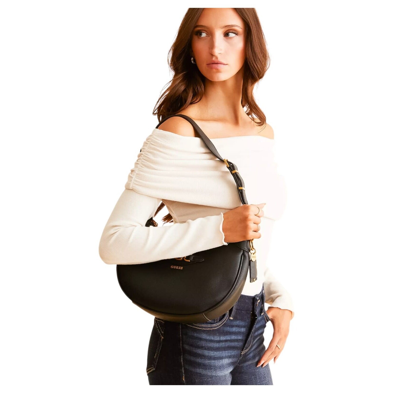 GUESS GUESS MALVA HOBO BAG BB949403