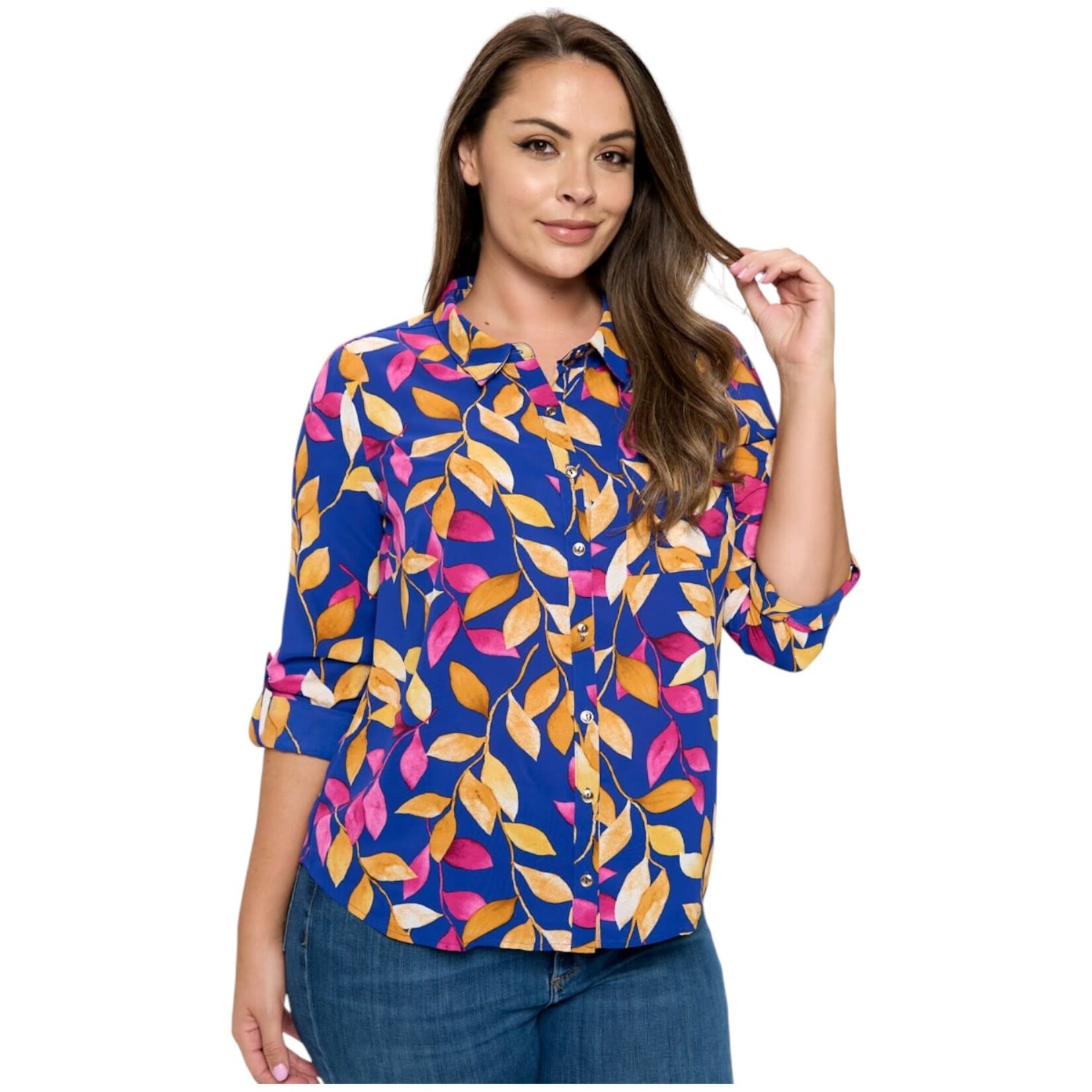 DNA DNA PLUS BUTTON DOWN TOP 4418XB-18217