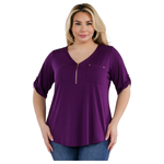 PERSEPTION PERSEPTION SHORT SLEEVE ROLL UP TAB SHIRT TP-WM-226