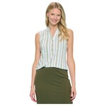 PERSEPTION PERSEPTION 3 BUTTON SLEEVELESS TOP TP-MS-206