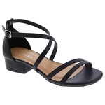 TOP MODA TOP MODA STRAPPY ANKLE STRAP LOW HEEL BURTON-46