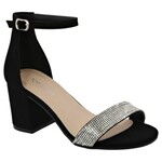 TOP MODA TOP MODA RHINESTONE ANKLE STRAP BLOCK HEEL DIAMOND-1