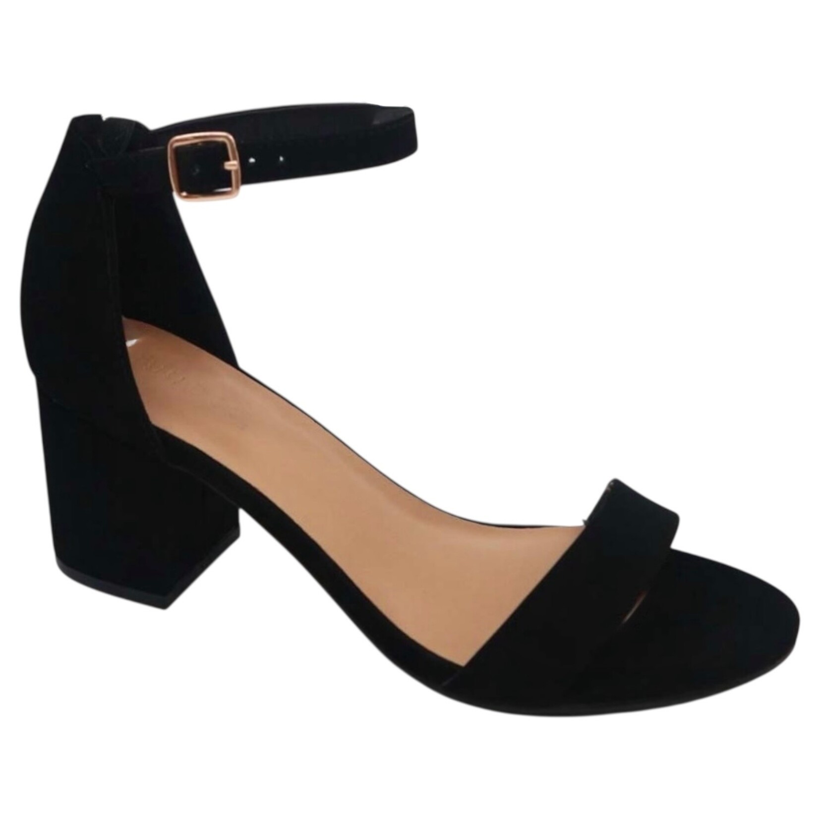 BAMBOO BAMBOO ONE BAND CHUNKY HEEL HIGHLIGHT-06S