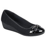 FOREVER FOREVER EMBELLISHED CLOSED TOE WEDGE LEGOSA-23