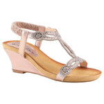 PATRIZIA PATRIZIA ELASTIC BAND WEDGE SHINING