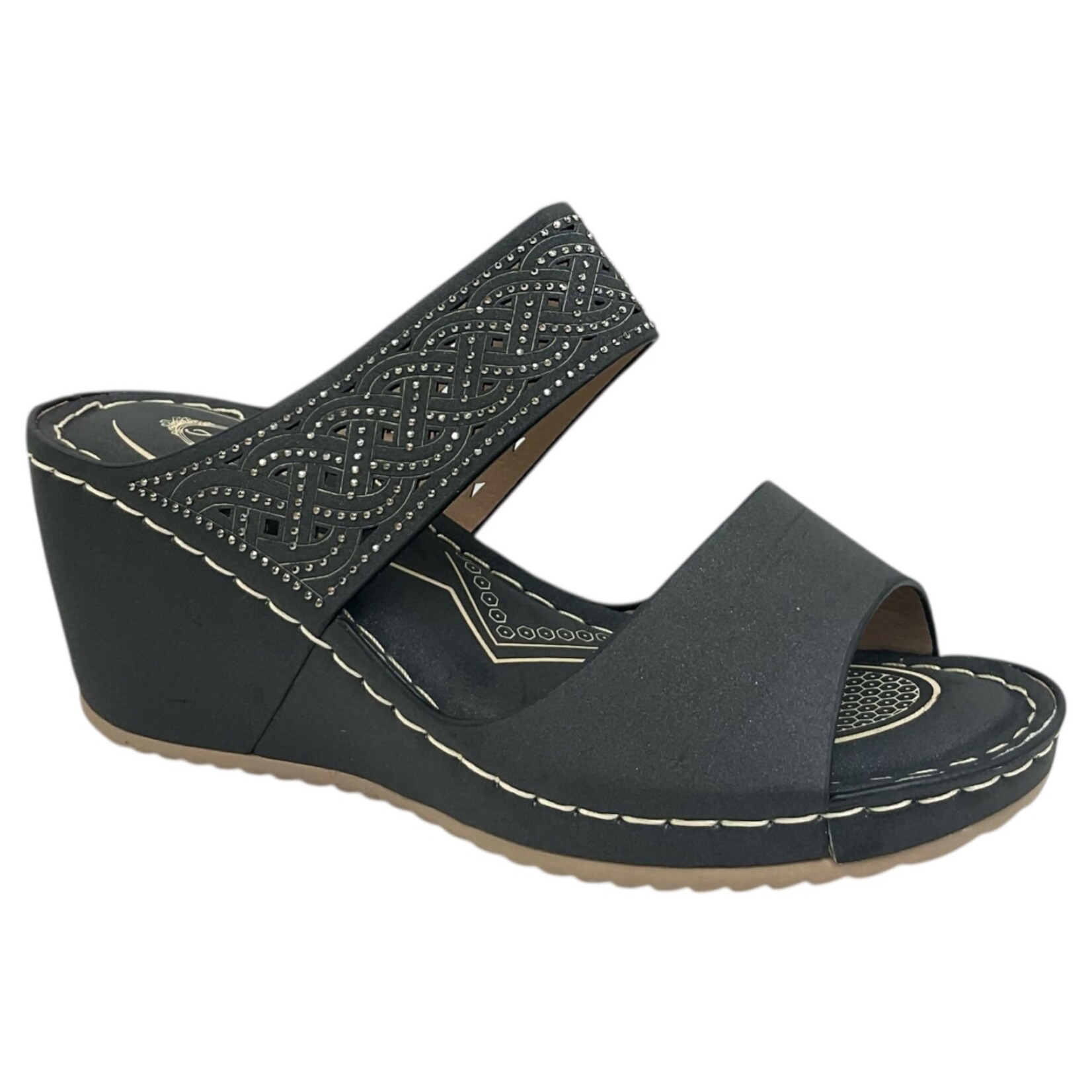 ATALINA ATALINA DOUBLE BAND WEDGE DW9755