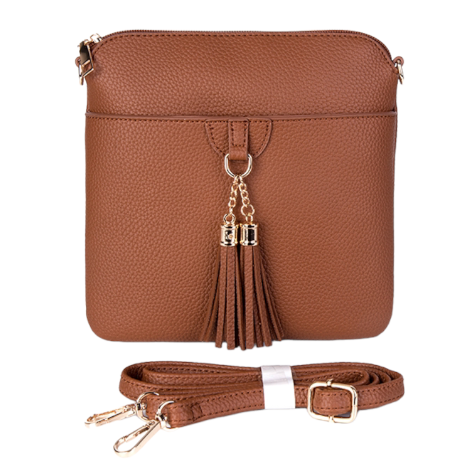 PROYA FASHION PROYA ADJUSTABLE STRAP TASSEL CROSSBODY 3308