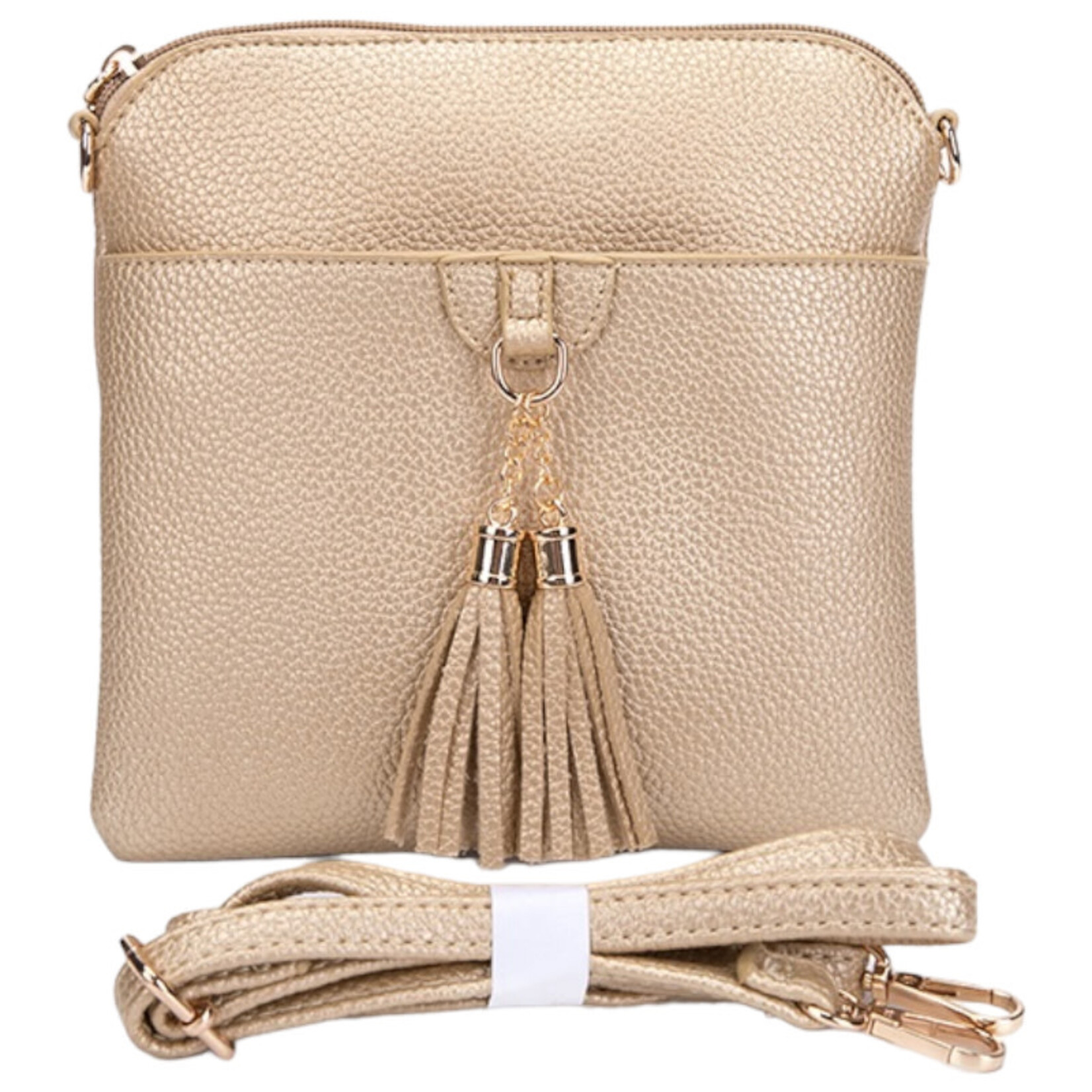 PROYA FASHION PROYA ADJUSTABLE STRAP TASSEL CROSSBODY 3308