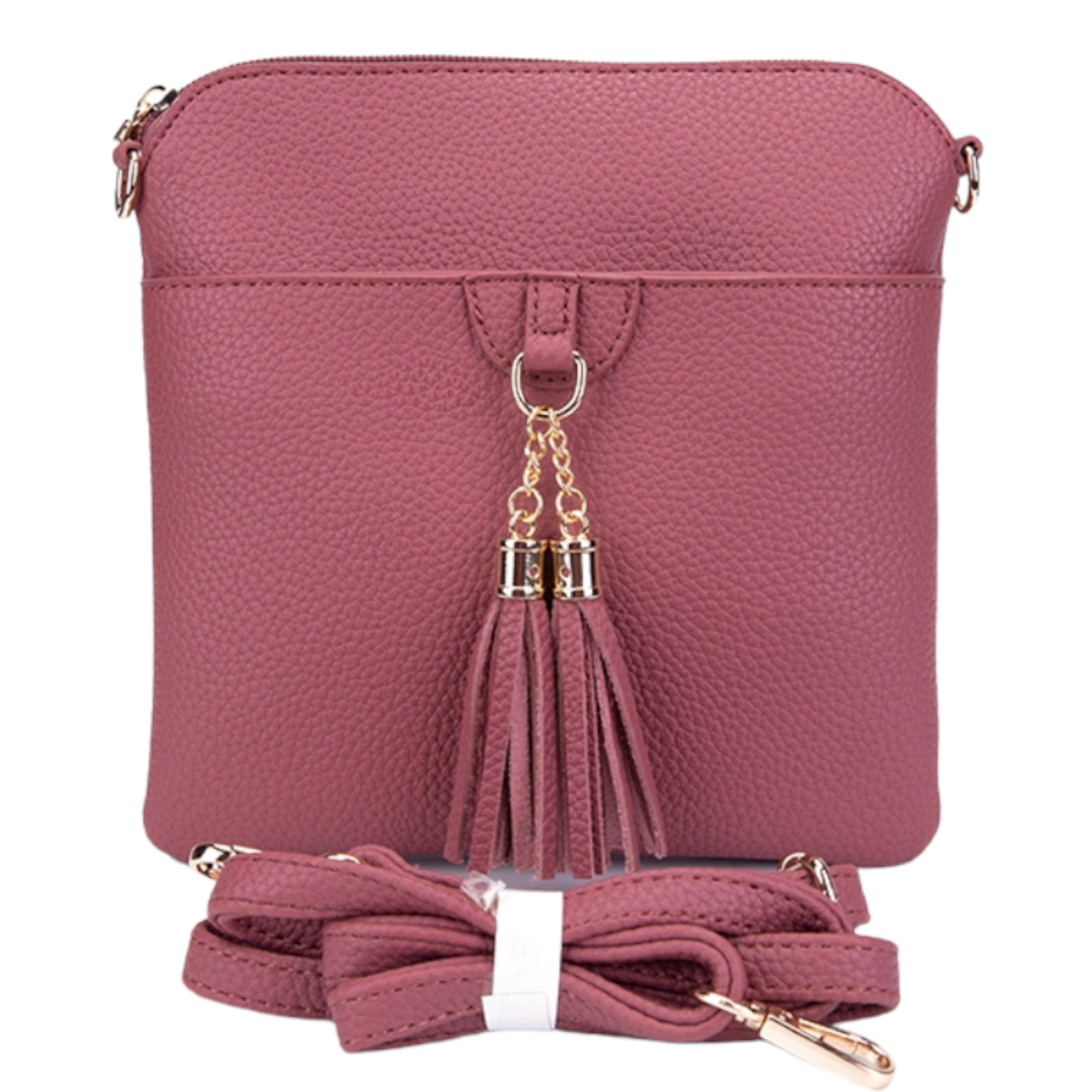 PROYA FASHION PROYA ADJUSTABLE STRAP TASSEL CROSSBODY 3308