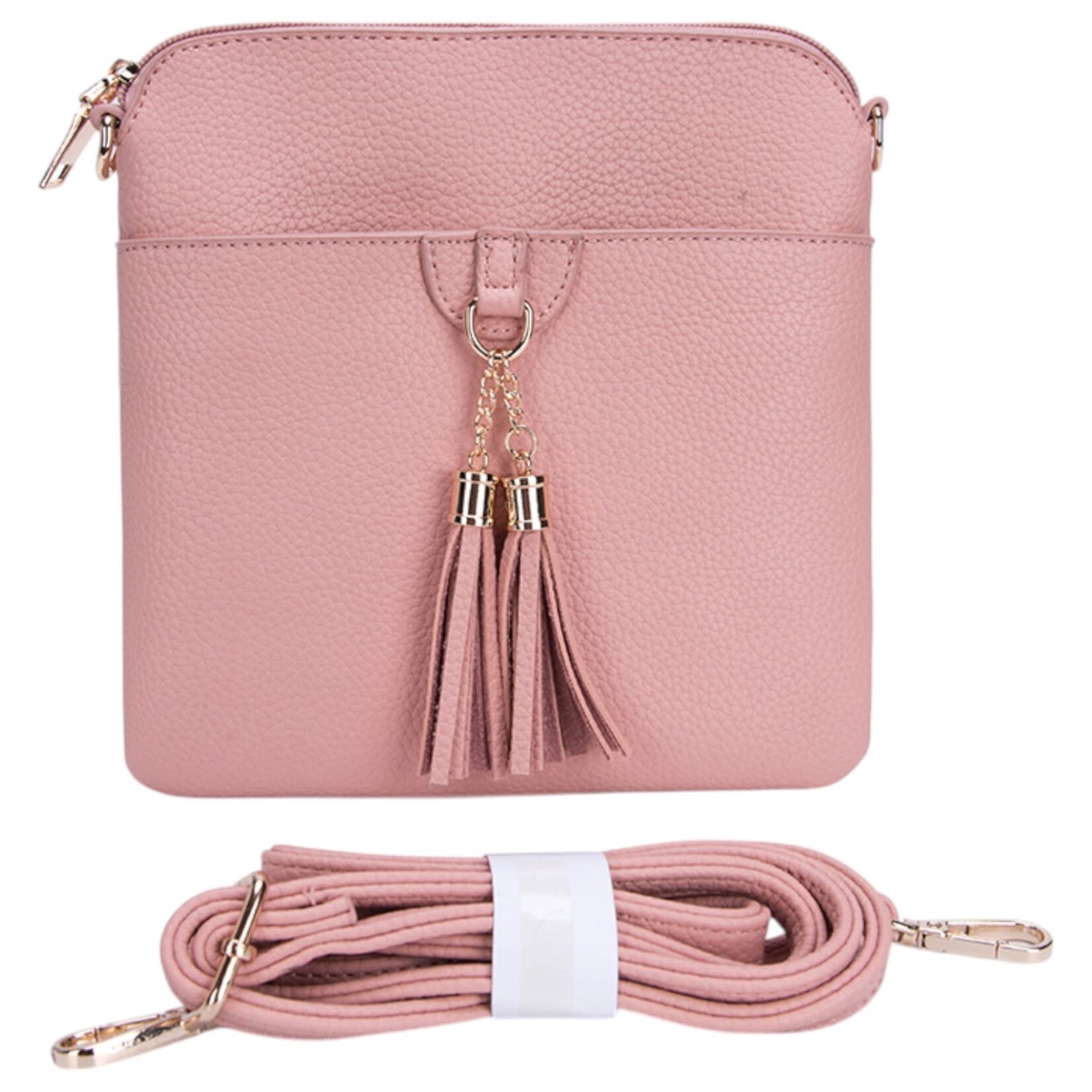 PROYA FASHION PROYA ADJUSTABLE STRAP TASSEL CROSSBODY 3308