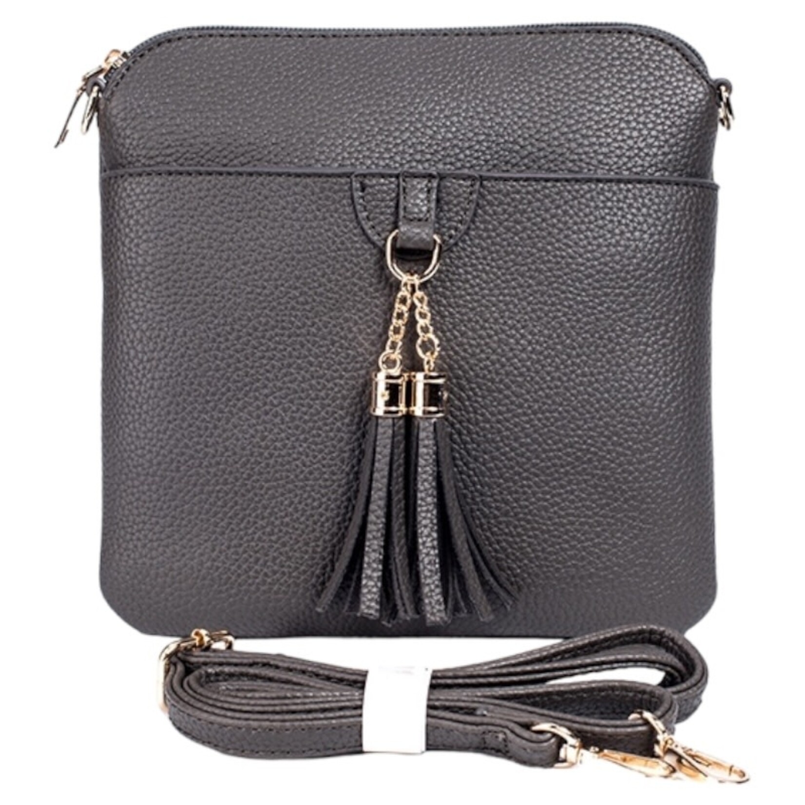 PROYA FASHION PROYA ADJUSTABLE STRAP TASSEL CROSSBODY 3308