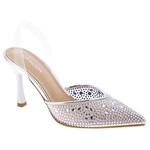 TOP MODA TOP MODA RHINESTONE POINTY TOE HEEL WYNN-20