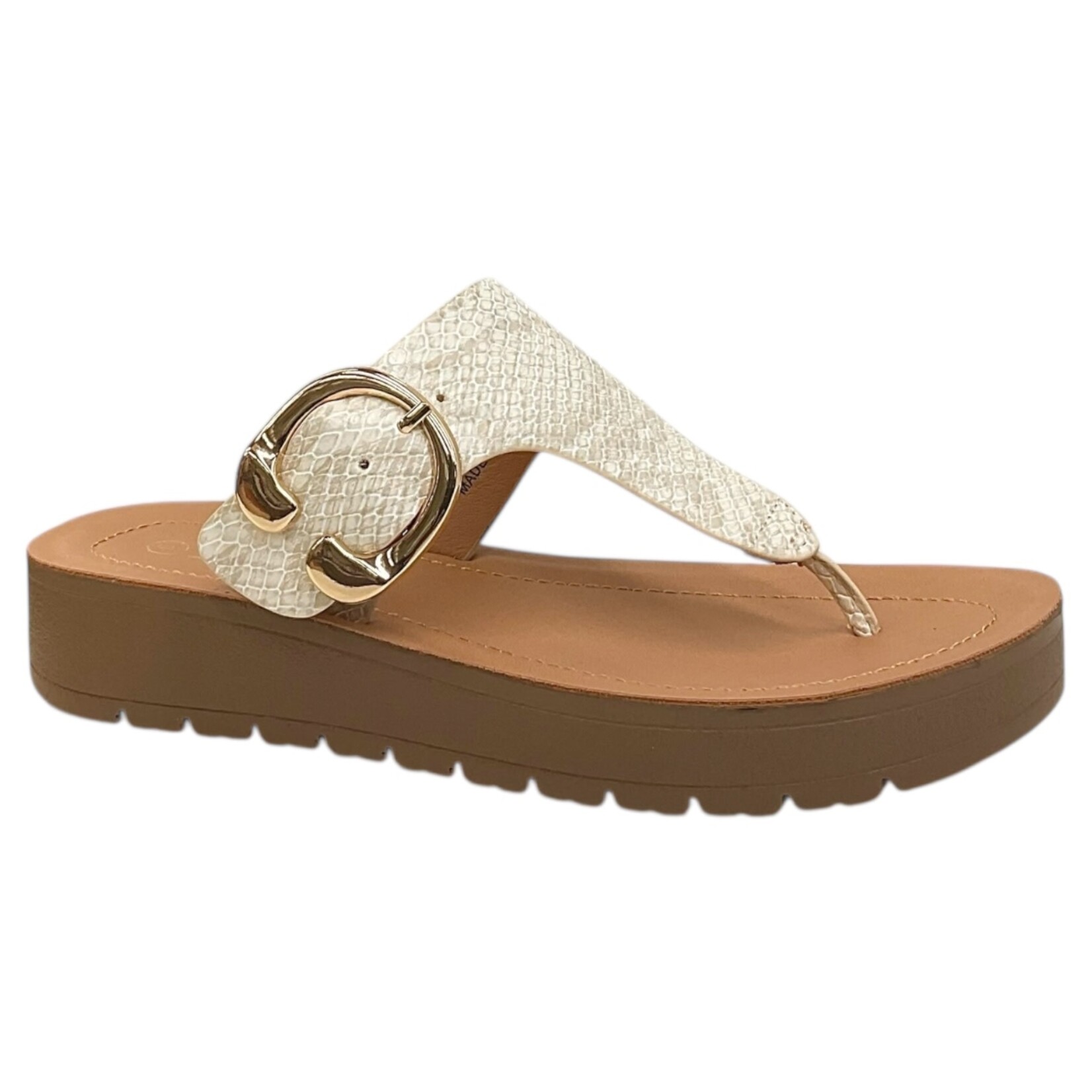 SODA SODA BUCKLE T-BAR SLIPPER ROBERT