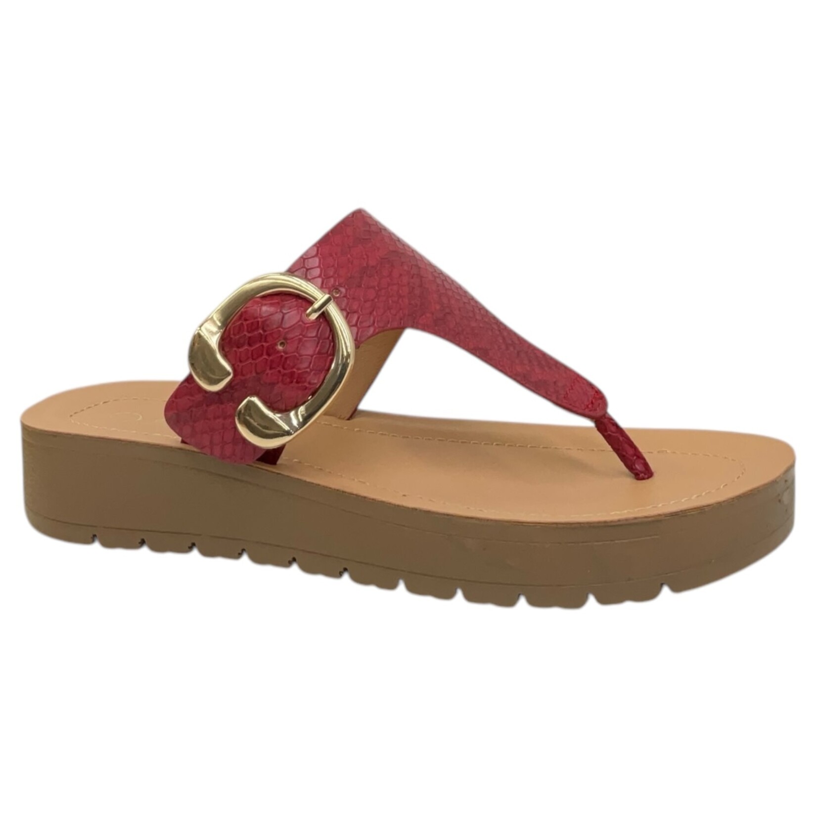SODA SODA BUCKLE T-BAR SLIPPER ROBERT
