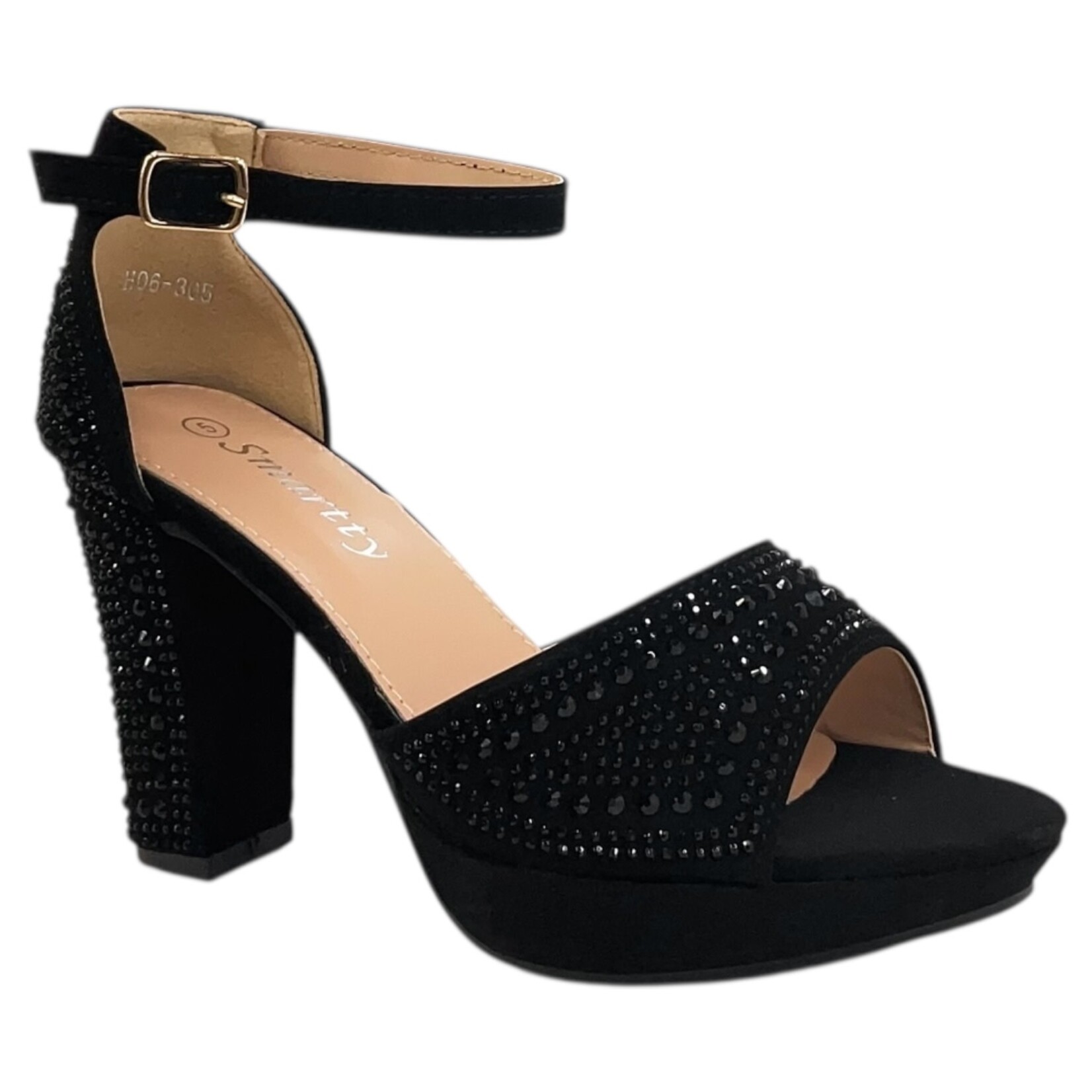 SMARTTY SMARTTY RHINESTONE PLATFORM HEEL H06-305