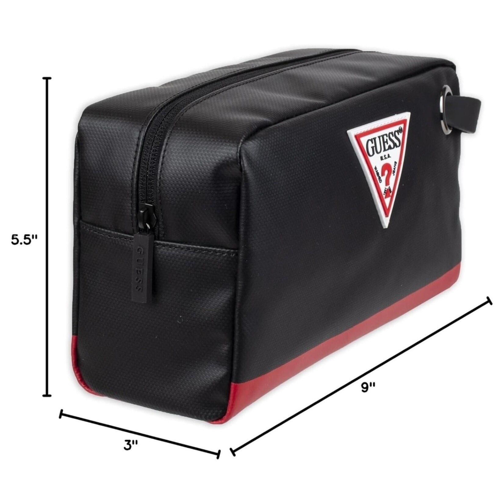GUESS GUESS MOLDED TOP ZIP TRAVEL POUCH 41GU210005