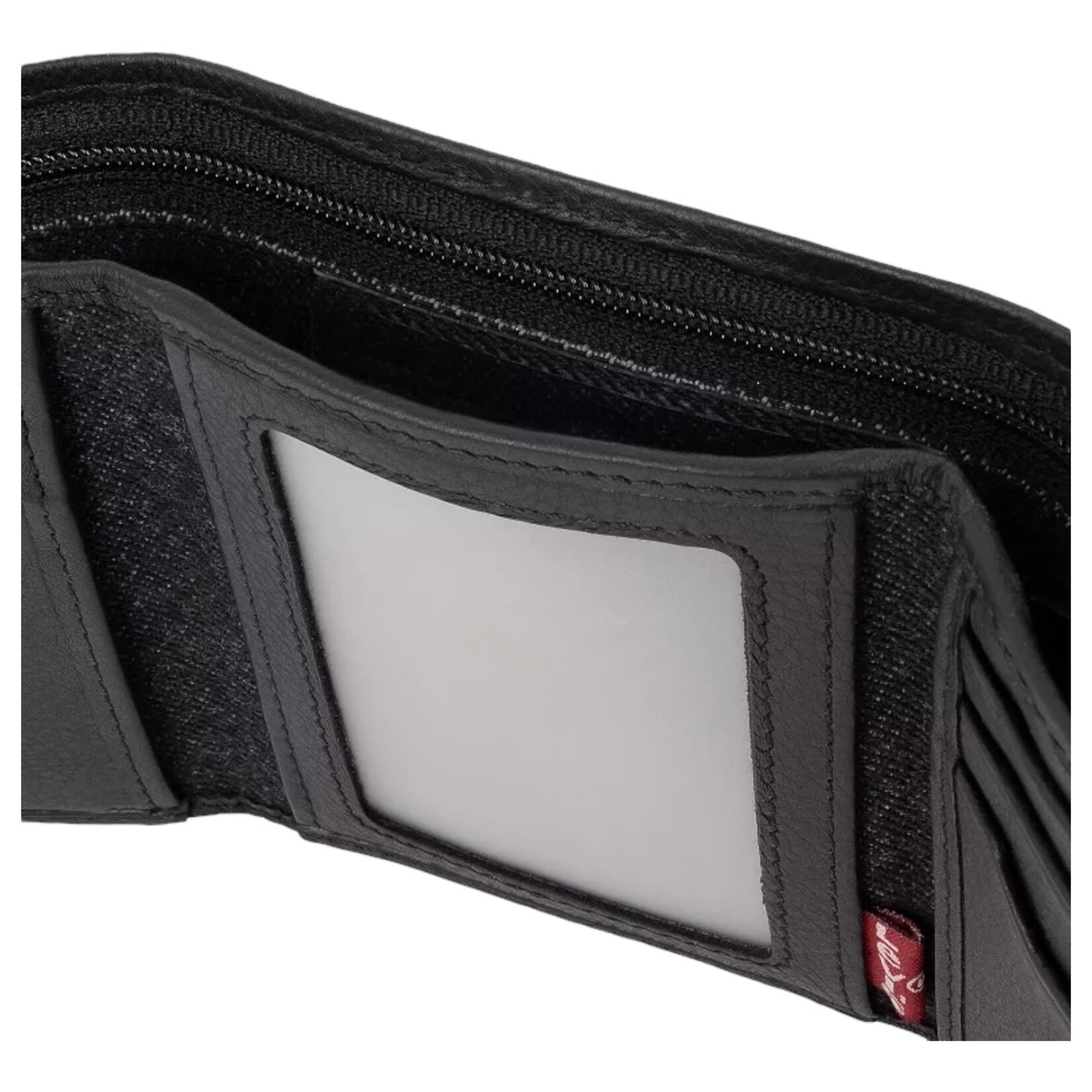 LEVIS LEVI'S SLIM TRI-FOLD W/ZIPPER  WALLET 31LV110058