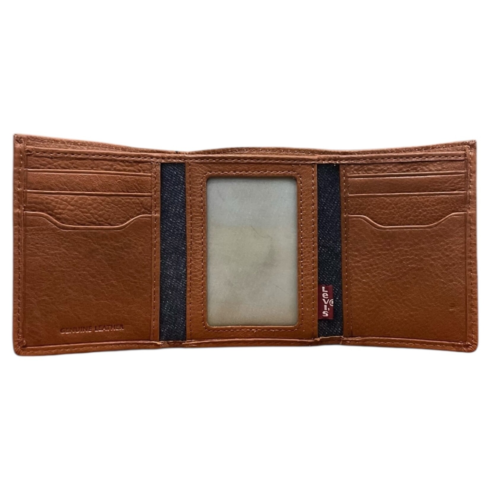 LEVIS LEVI'S SLIM TRI-FOLD W/ZIPPER  WALLET 31LV110058