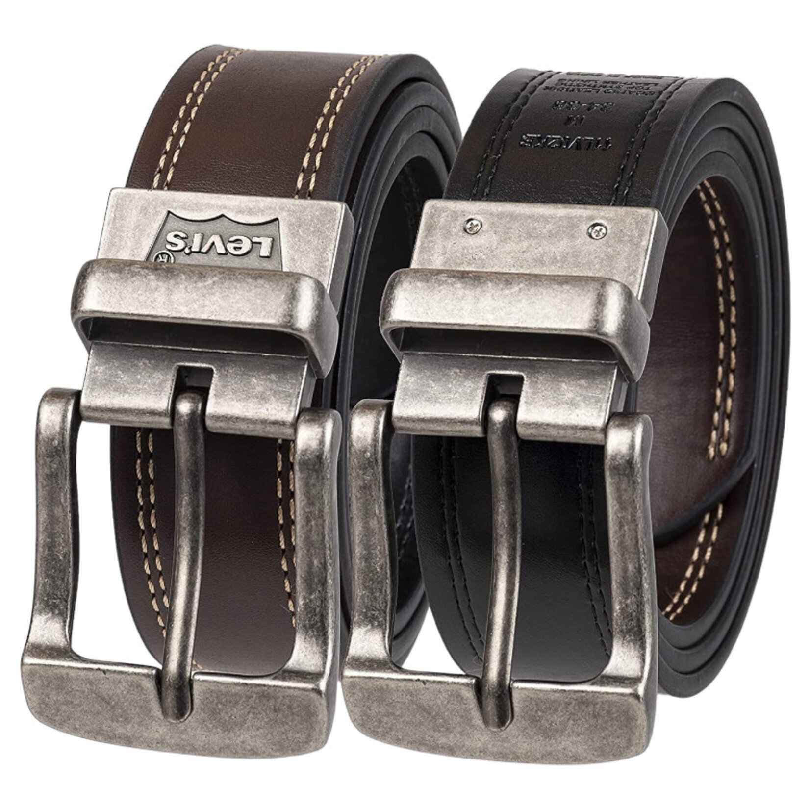 LEVIS LEVI'S 38MM REVERSIBLE CUT EDGE BELT 11LV02KB