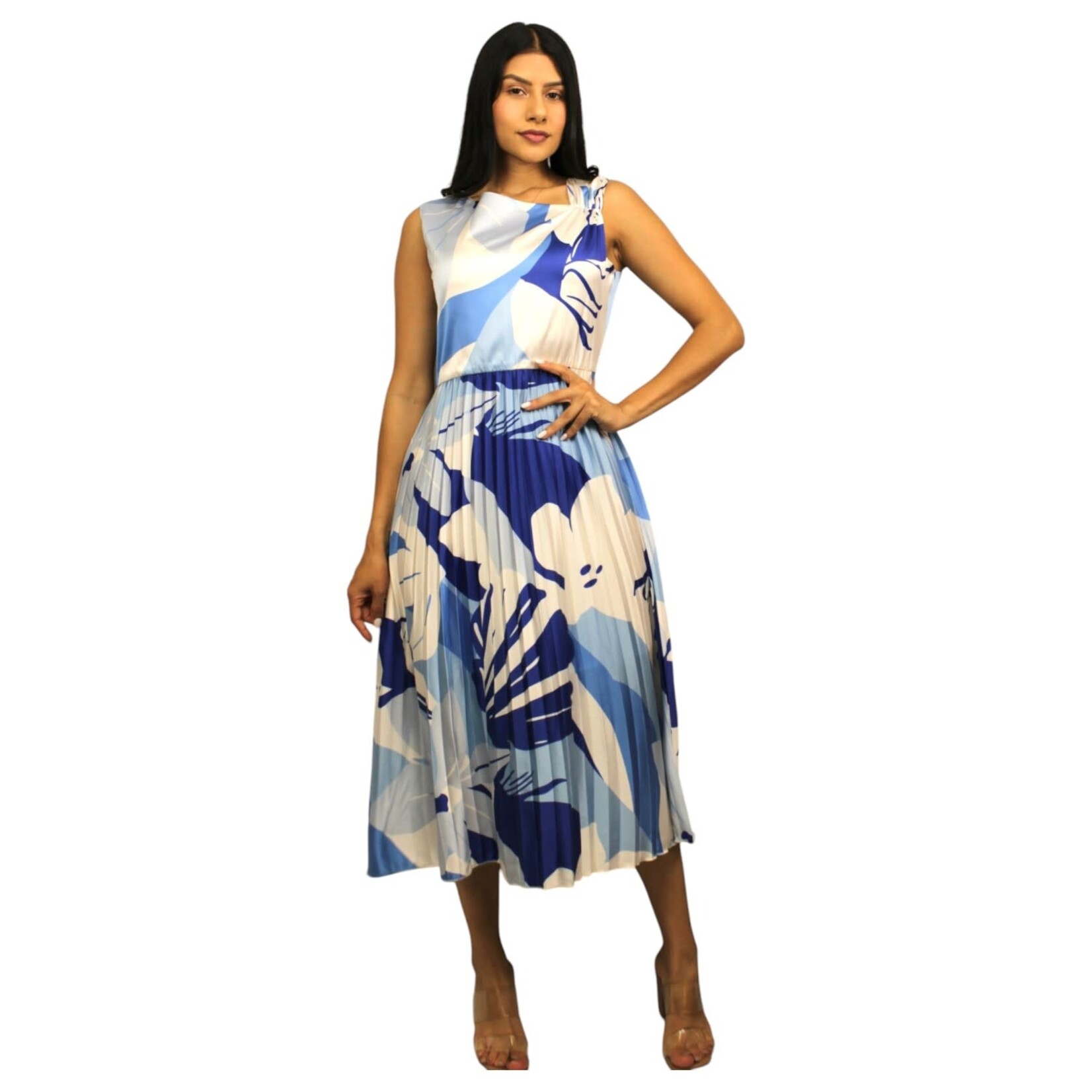 MISS KELLY MISS KELLY SLEEVELESS MIDI DRESS SD5390