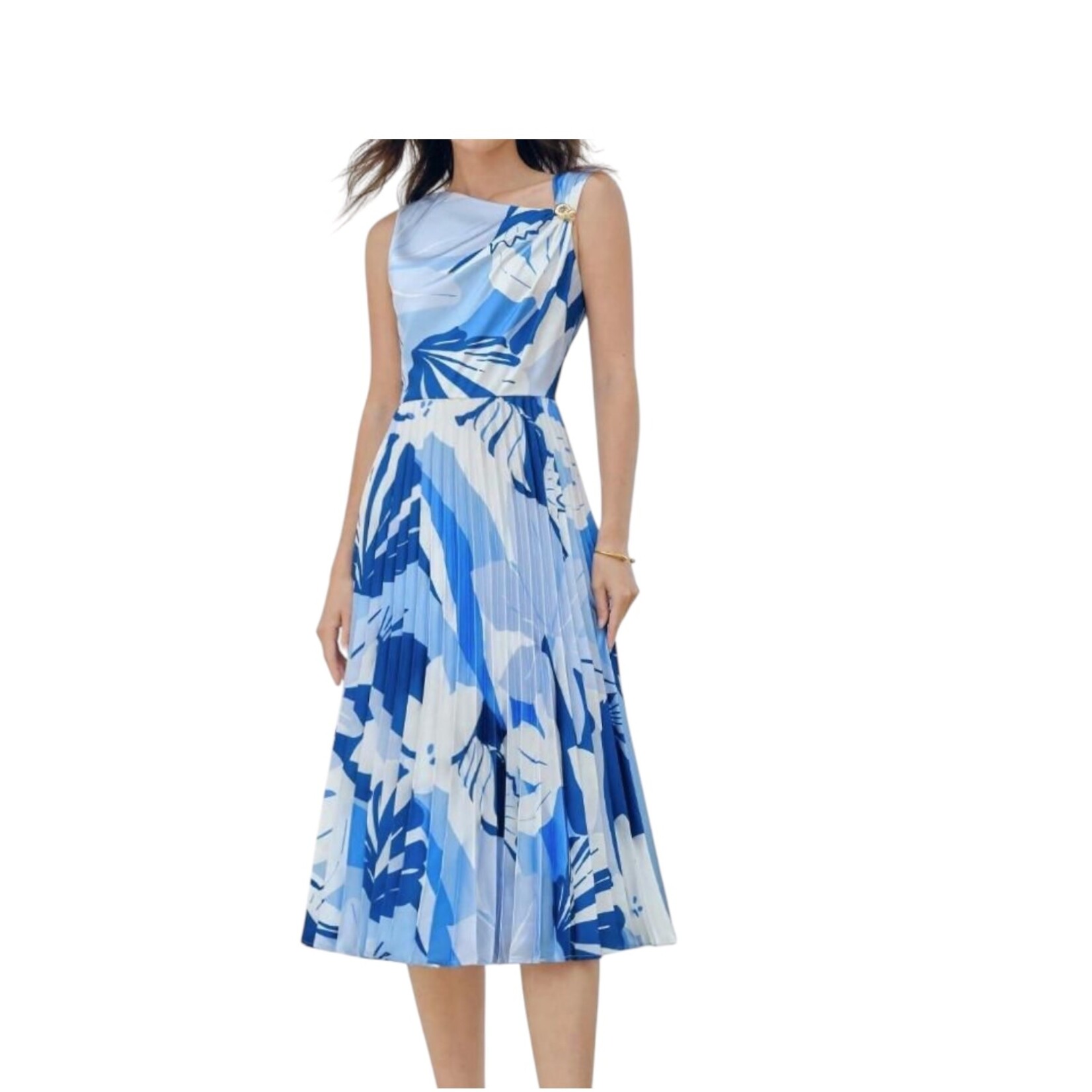 MISS KELLY MISS KELLY SLEEVELESS MIDI DRESS SD5390