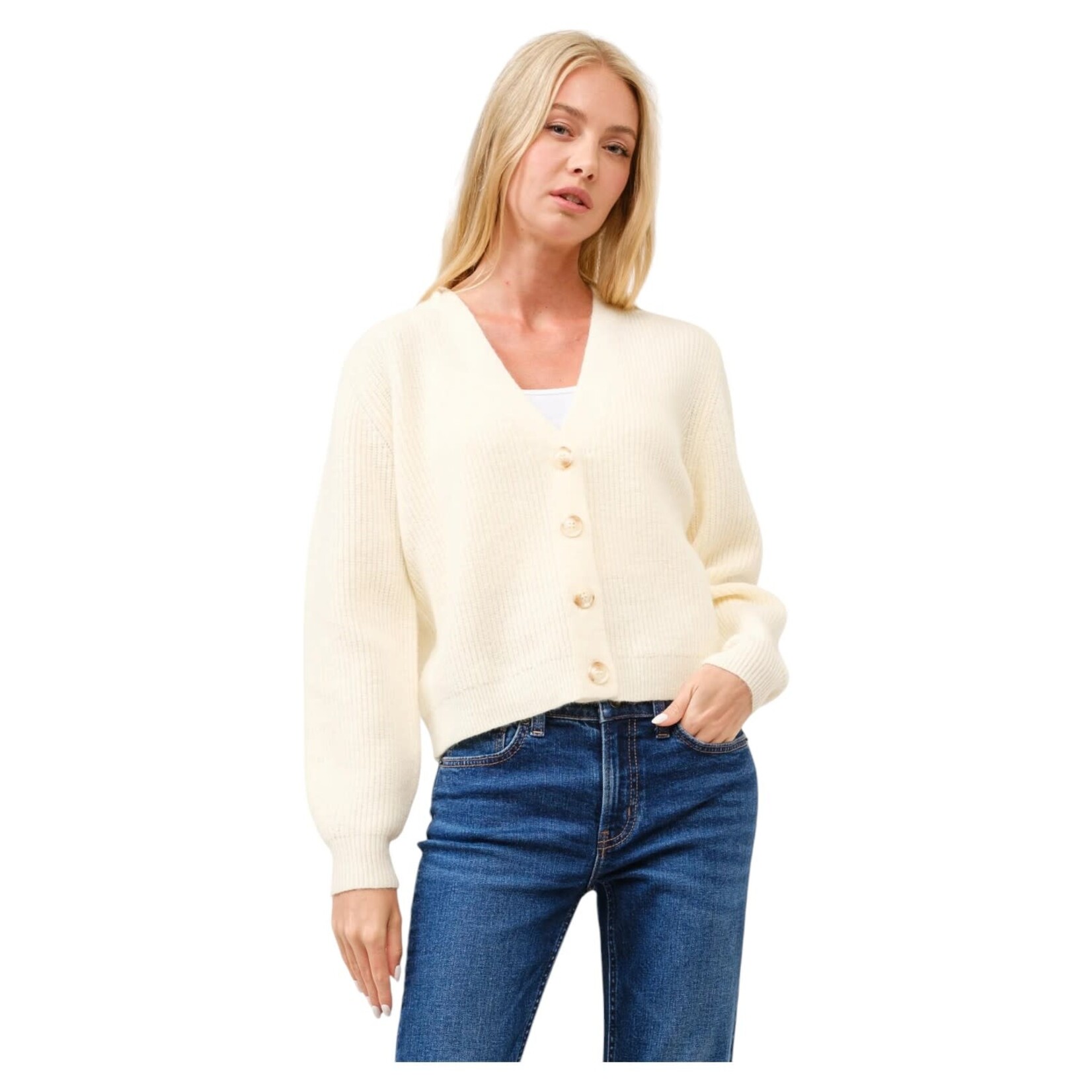 CIELO CIELO BUTTON DOWN CARDIGAN SW92