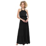NAKED ZEBRA NAKED ZEBRA HALTER MAXI DRESS SD114093
