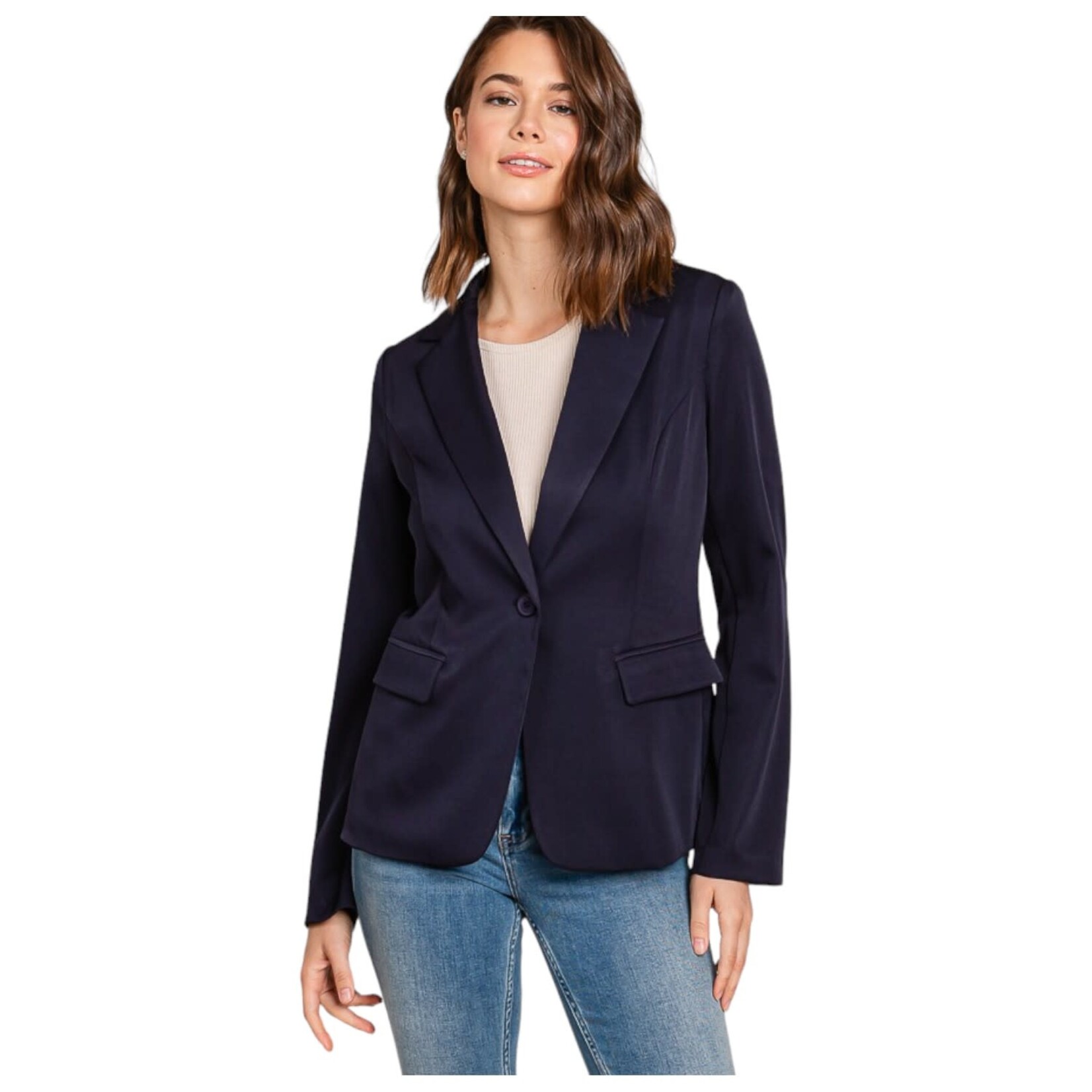 HAVE HAVE TWILL TAPERED BLAZER 930898-TW177