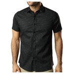 JORDACHE CLOTHING JORDACHE SHORT SLEEVE PRINTED SHIRT 20C-671