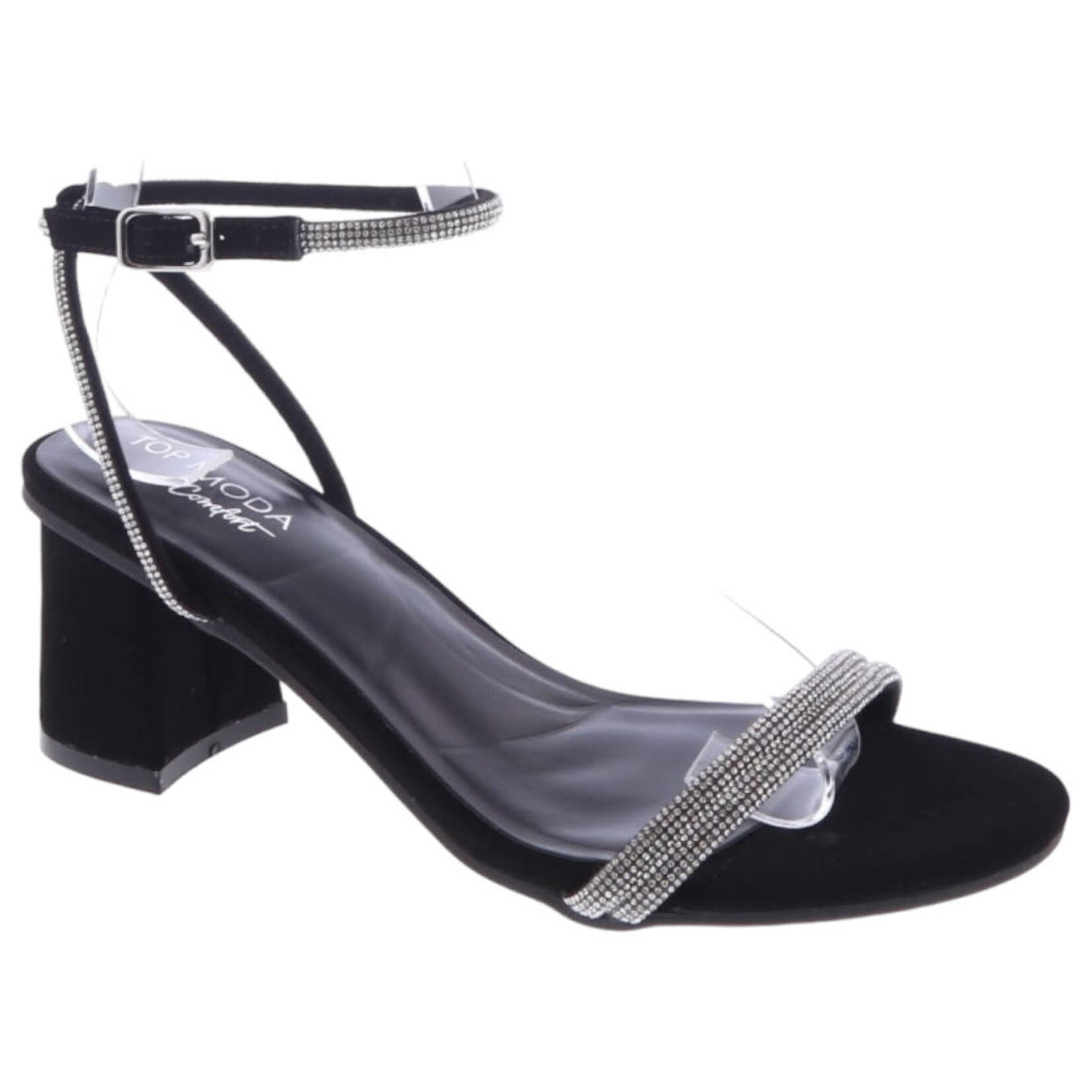 TOP MODA TOP MODA ANKLE STRAP BLOCK HEEL CITY-1