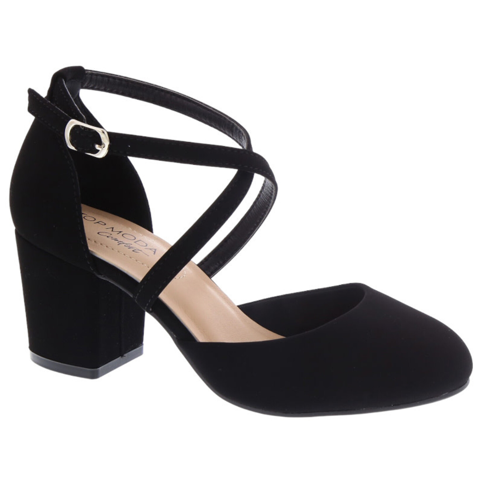 TOP MODA TOP MODA X-FRONT CLOSED TOE PUMPS AMELIA-22