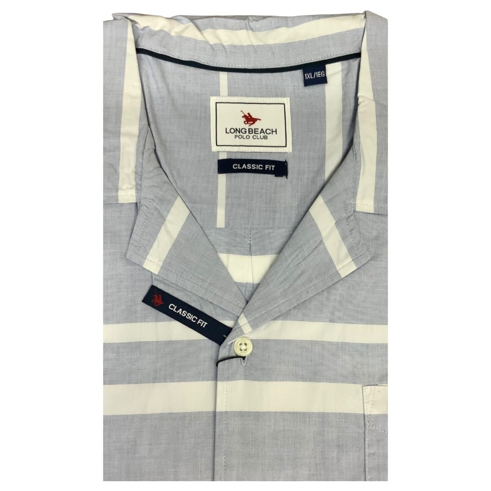 LONG BEACH POLO CLUB LONG BEACH POLO CLUB SHORT SLEEVE SHIRT LBPC-A03-209X