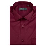 KNIT RIDGE KNIT RIDGE SELF PATTERN FITTED LONG SLEEVE SHIRT KR002