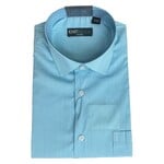 KNIT RIDGE KNIT RIDGE FITTED STRETCH LONG SLEEVE SHIRT KR003