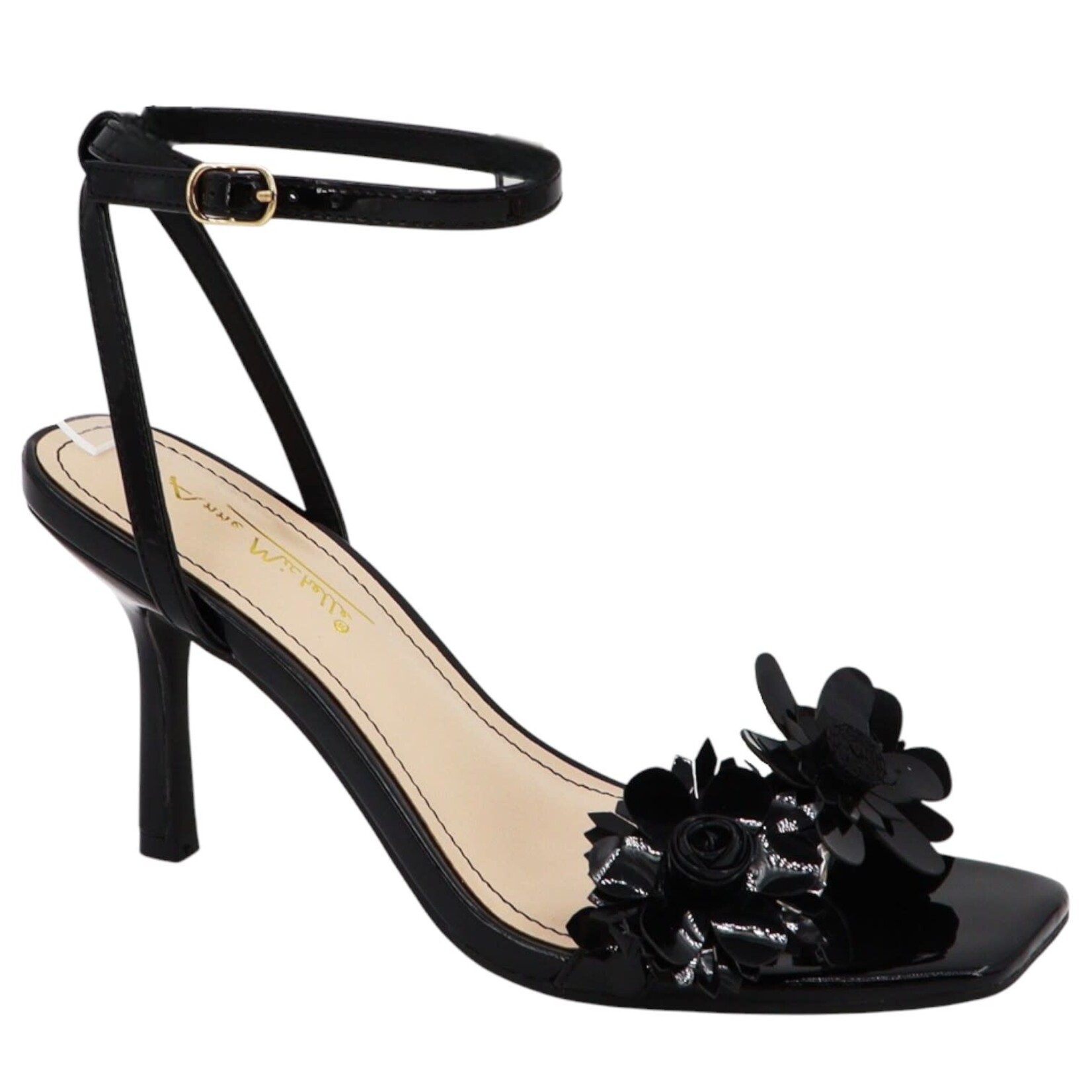 ANNE MICHELLE ANNE MICHELLE 3D FLOWER BAND HEEL HAILEY-04
