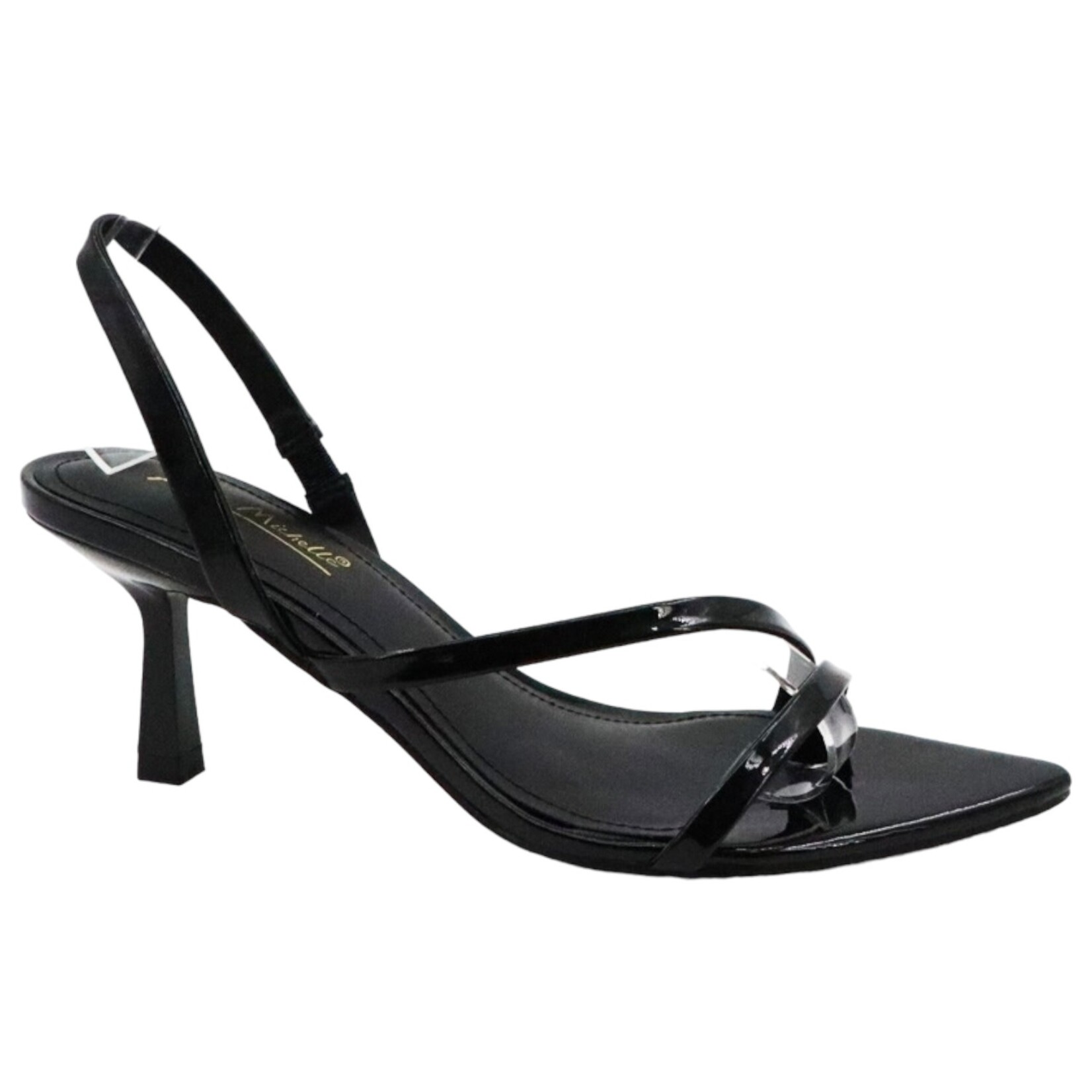 ANNE MICHELLE ANNE MICHELLE POINTY TOE  SLINGBACK HEEL BERMUDA-06