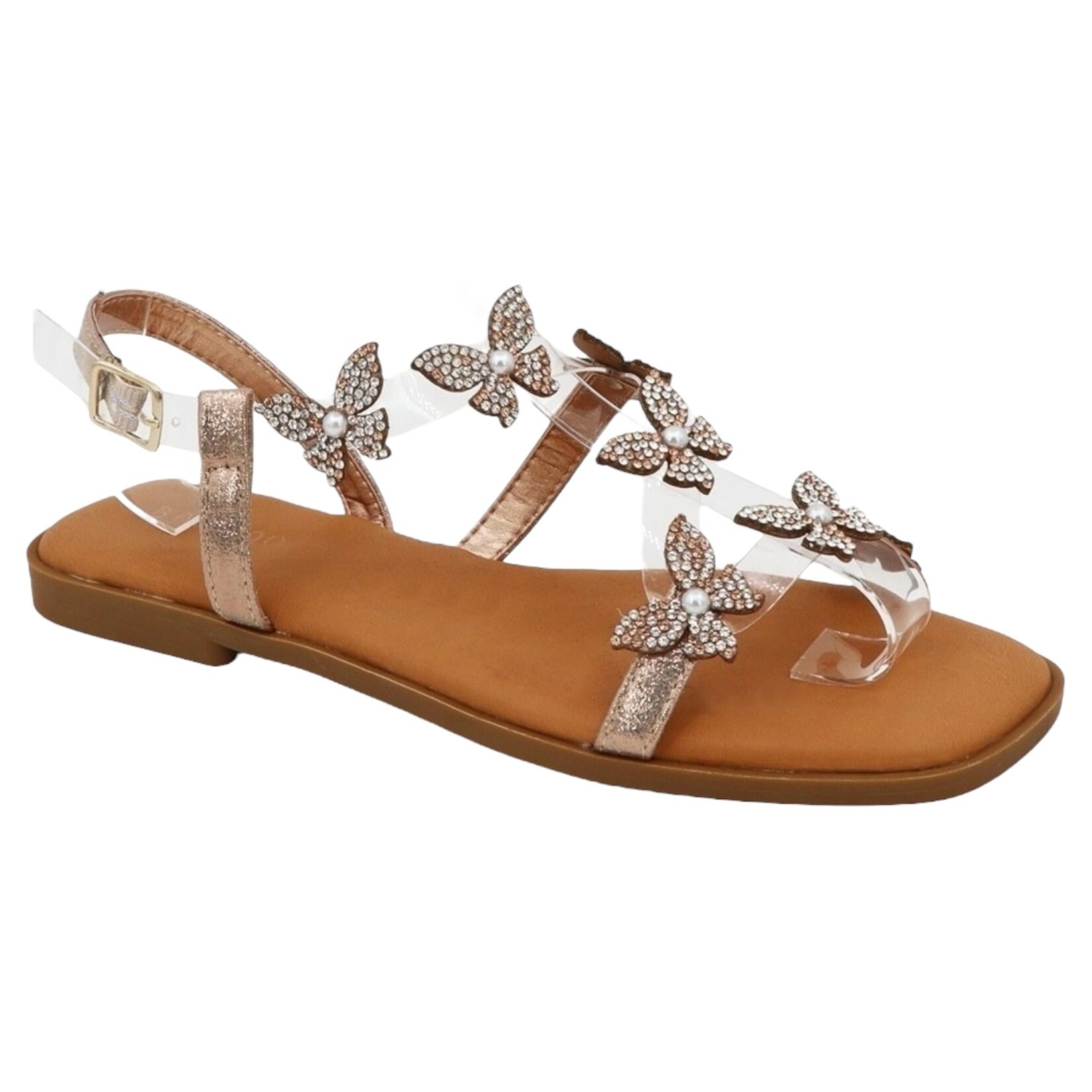BAMBOO BAMBOO ASYMMETRICAL BUTTERFLY SANDAL IDEA-39