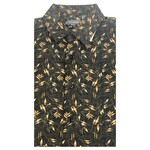 VAN HEUSEN VAN HEUSEN PRINT FITTED STRETCH SHORT SLEEVE SHIRT 500135