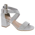 TOP MODA TOP MODA WIDE CROSS BAND BLOCK HEEL DELIA-6W