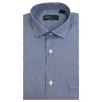 KNIT RIDGE KNIT RIDGE STRIPE LONG SLEEVE FITTED DRESS SHIRT 1508