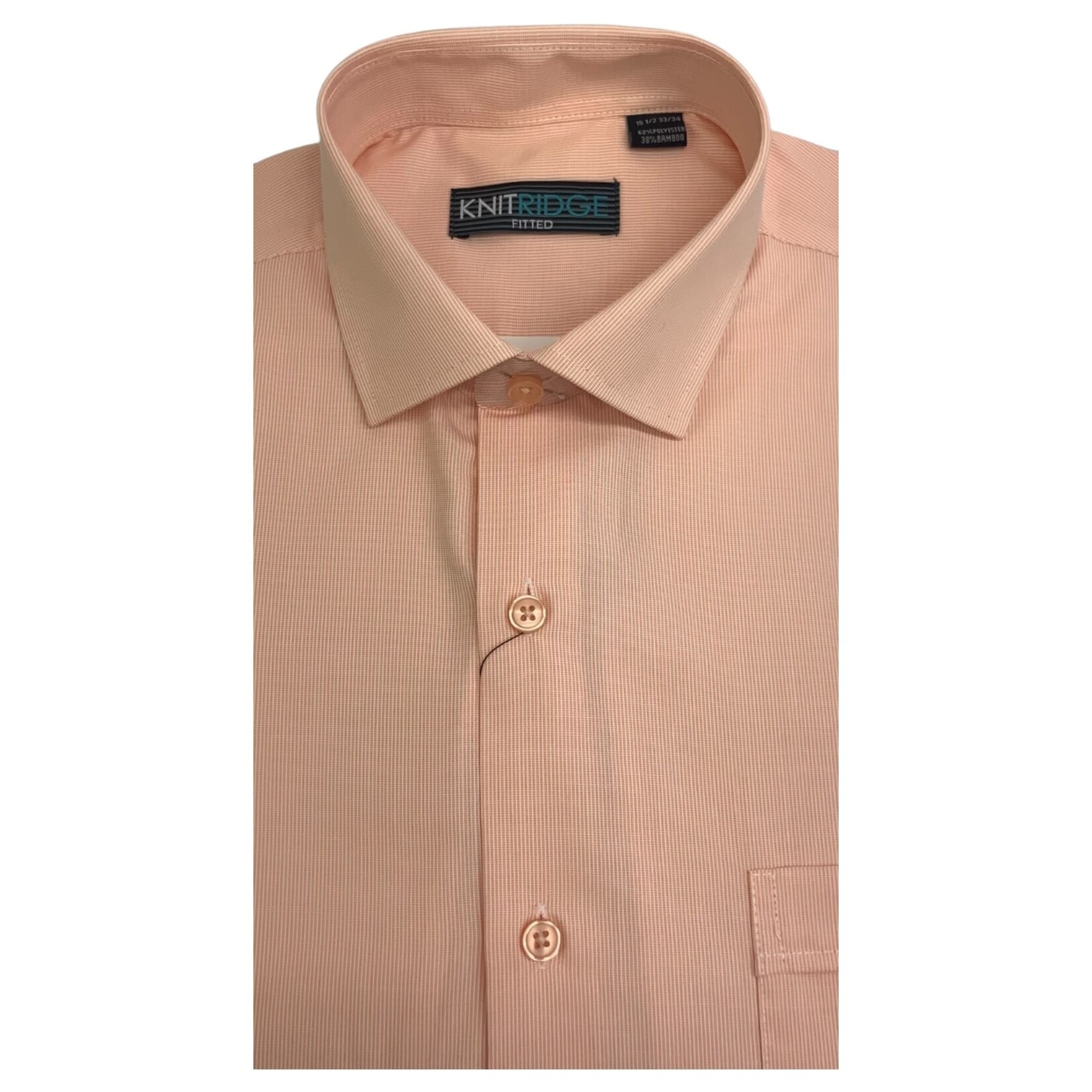 KNIT RIDGE KNIT RIDGE PATTERN LONG SLEEVE SHIRT KR011