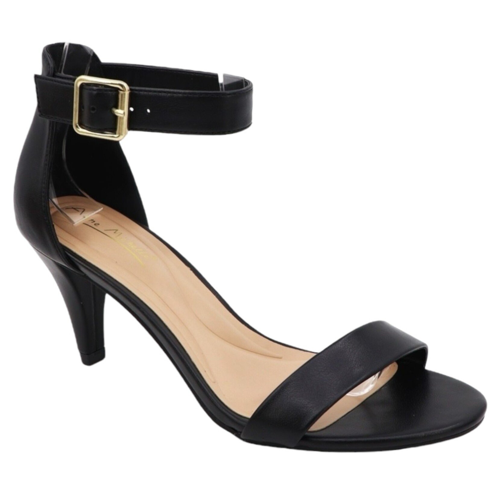 ANNE MICHELLE ANNE MICHELLE ANKLE STRAP HEEL SLIP-01