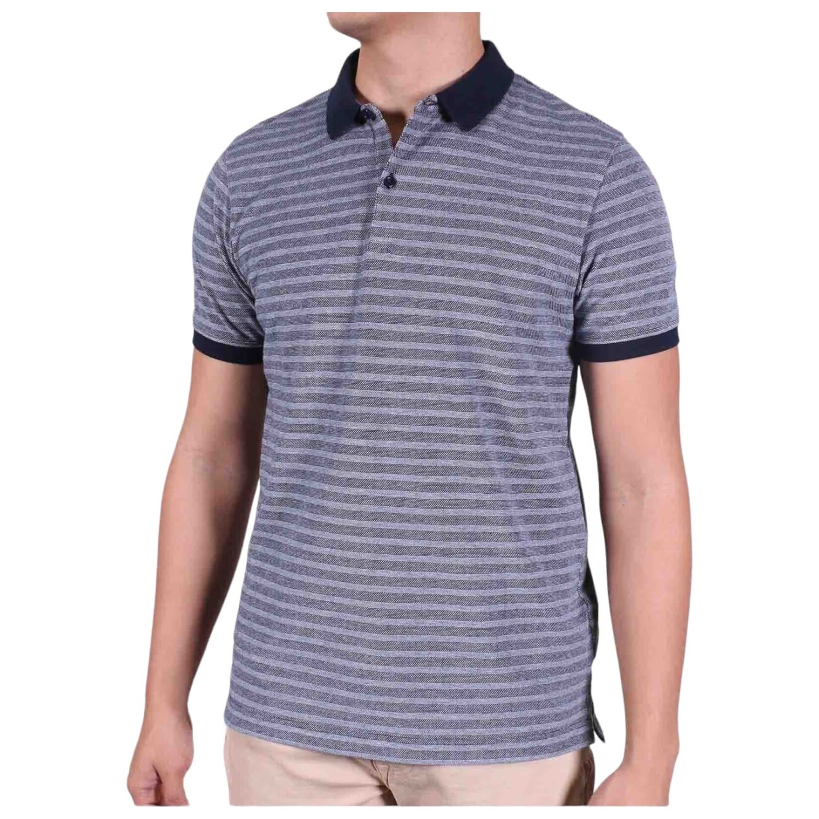 ESTIVANELI ESTIVANELI STRIPE POLO BT-6001