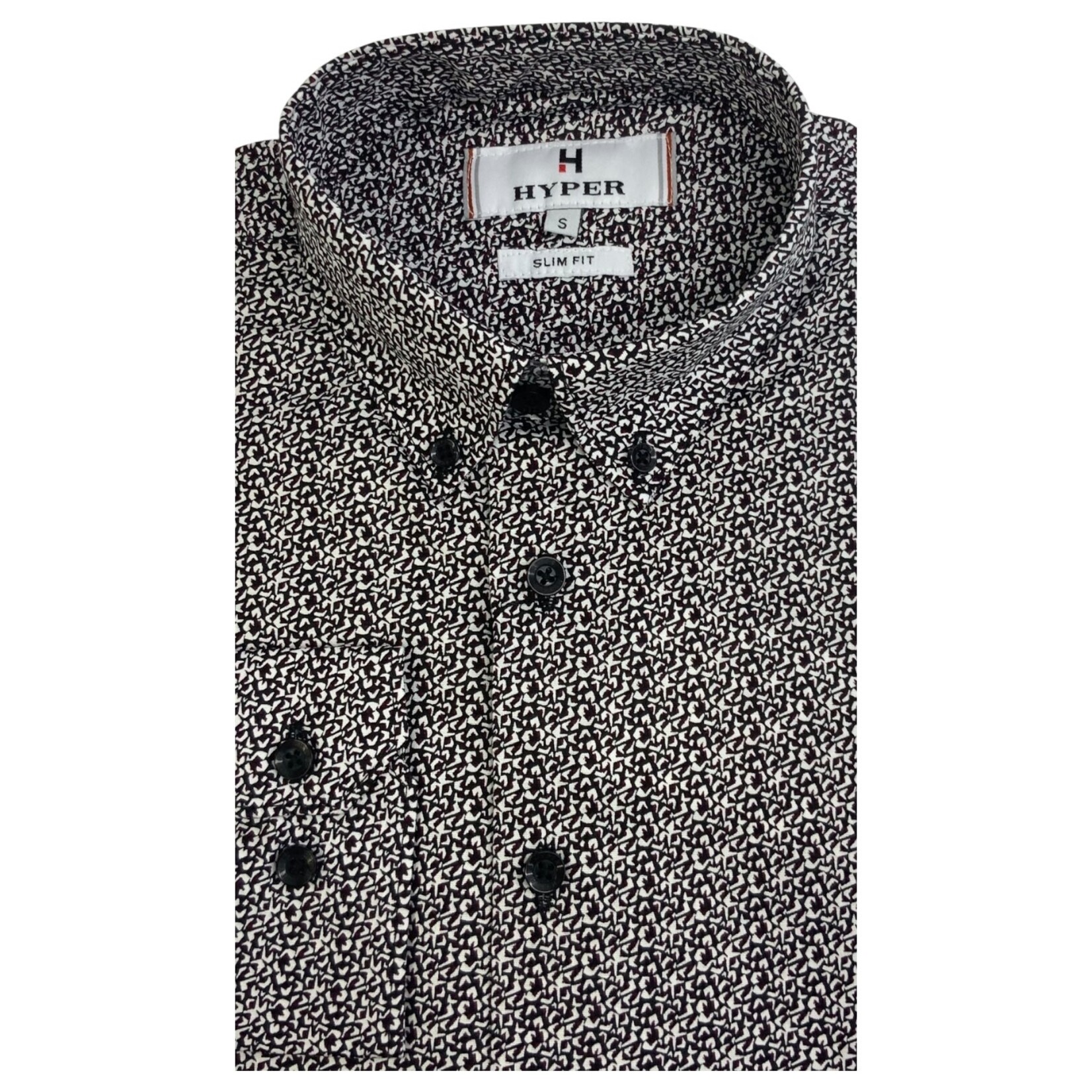 HYPER HYPER SLIM FIT LONG SLEEVE SHIRT D1291